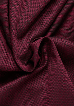 Red Structured Finish Shirt