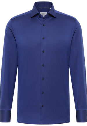Navy Structured Finish Shirt