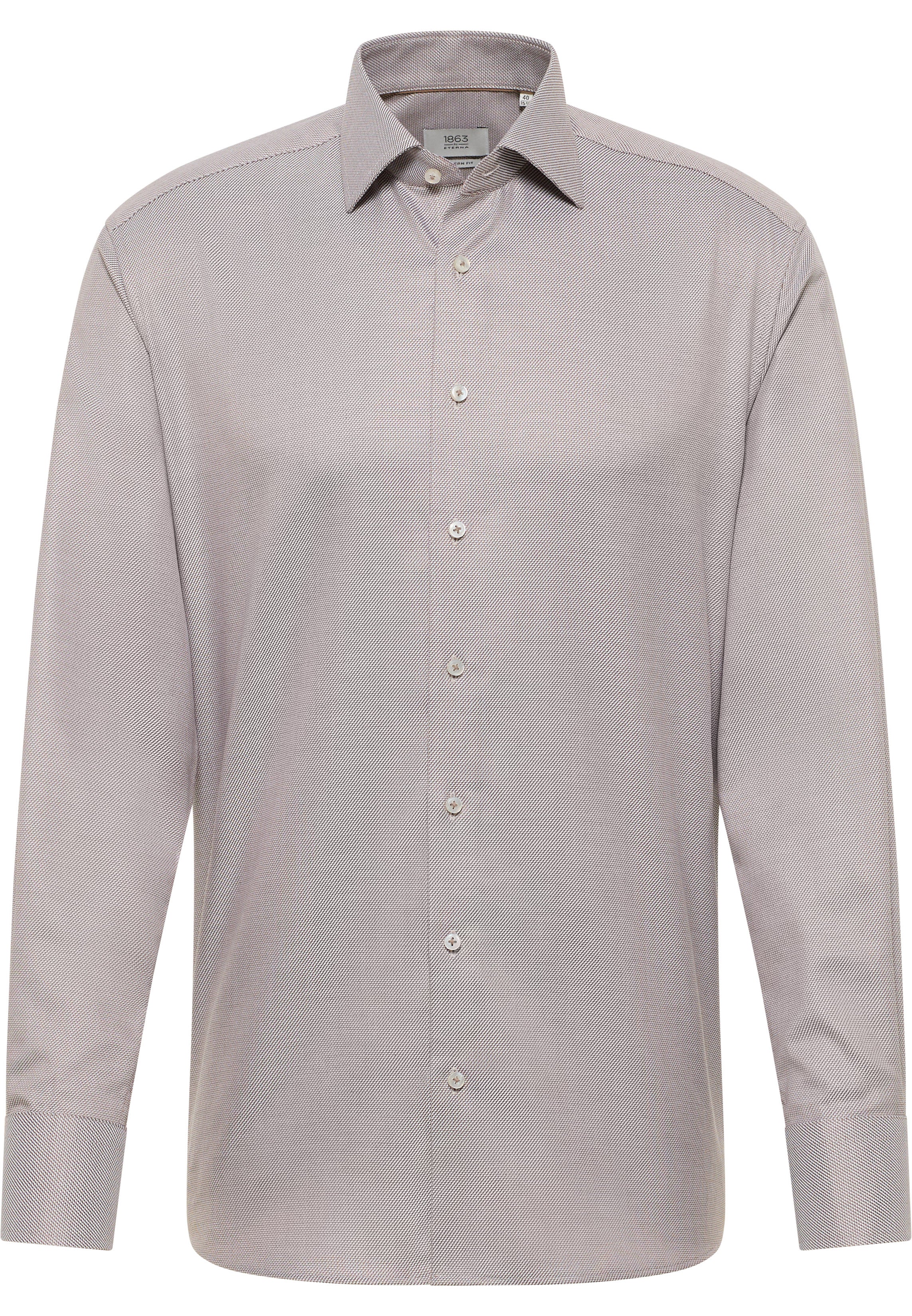 Taupe Structured Finish Shirt