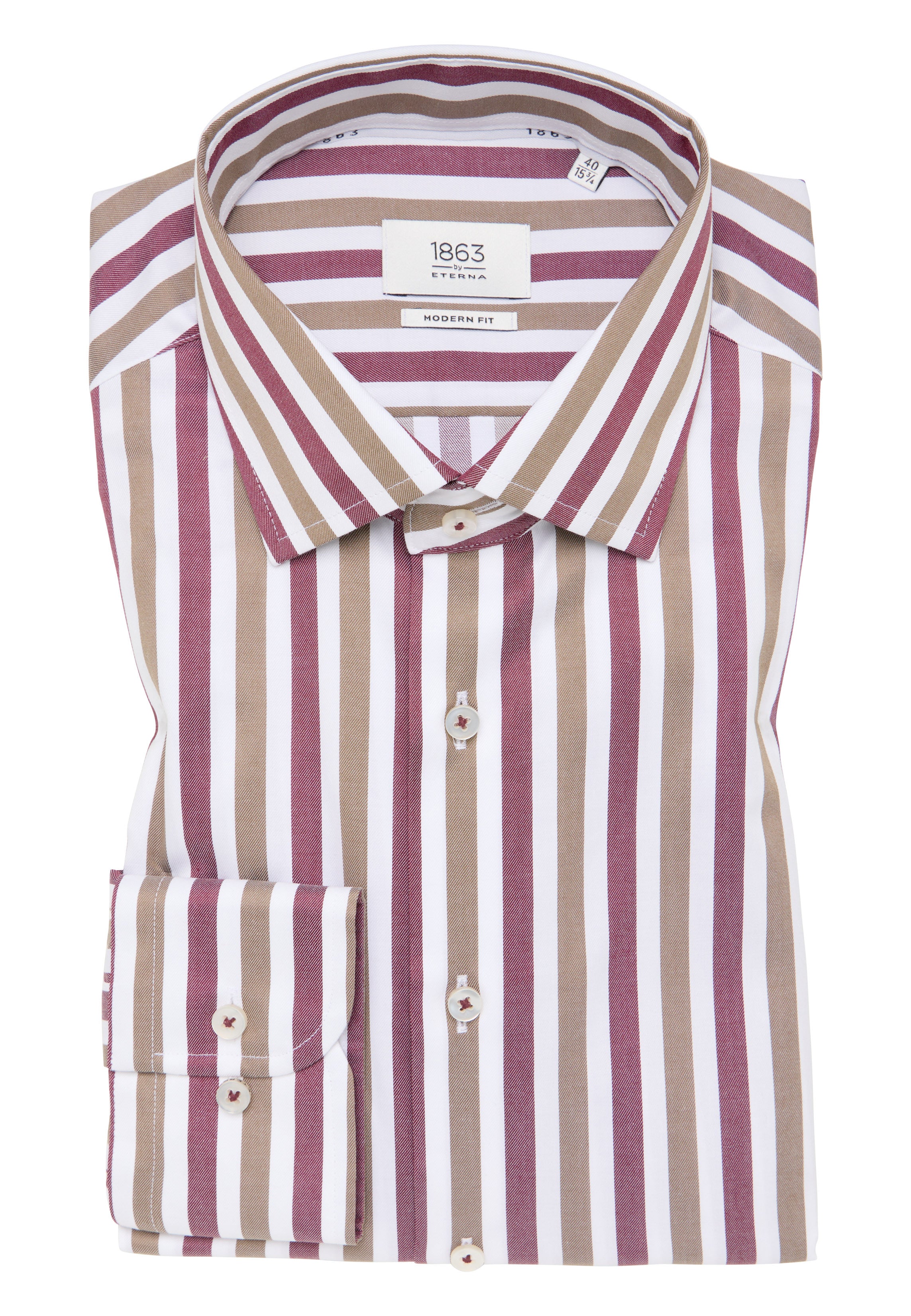 Multi Stripe Shirt-RED