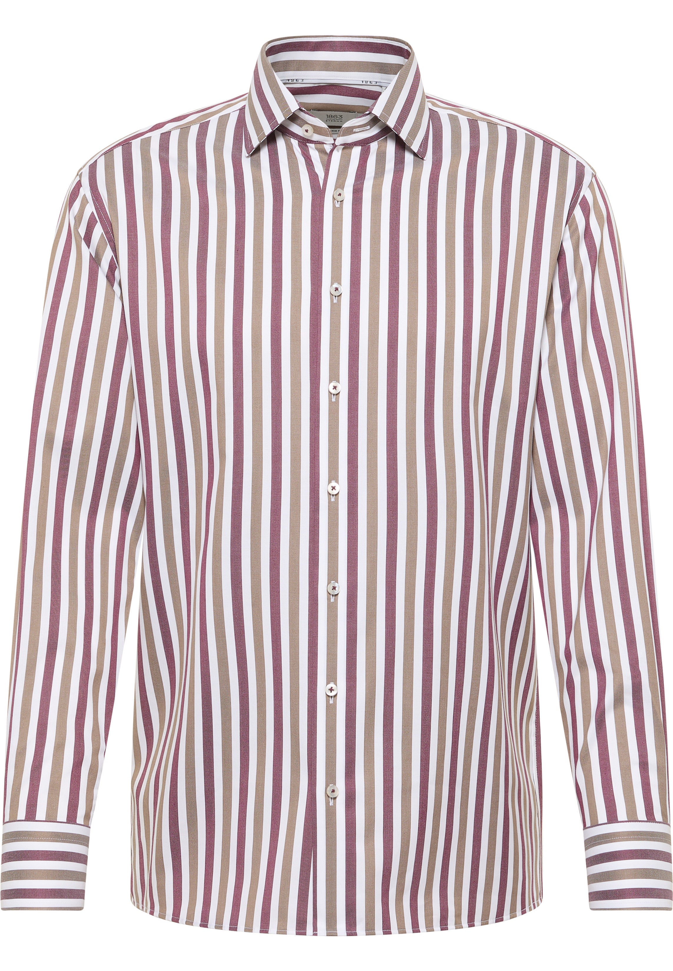 Multi Stripe Shirt-RED