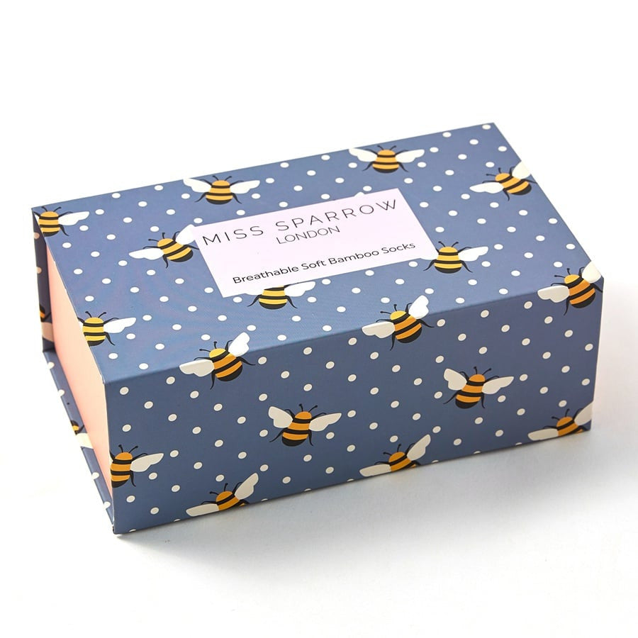 Bees Socks Box