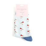Load image into Gallery viewer, Blue Robin Socks
