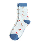 Load image into Gallery viewer, Blue Robin Socks
