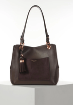 Load image into Gallery viewer, Chocolate Sienna Tote Bag
