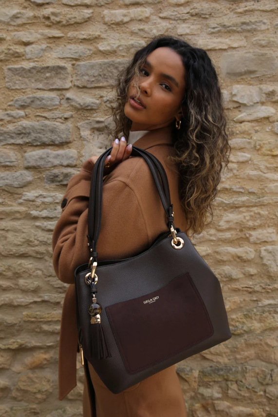 Chocolate Sienna Tote Bag