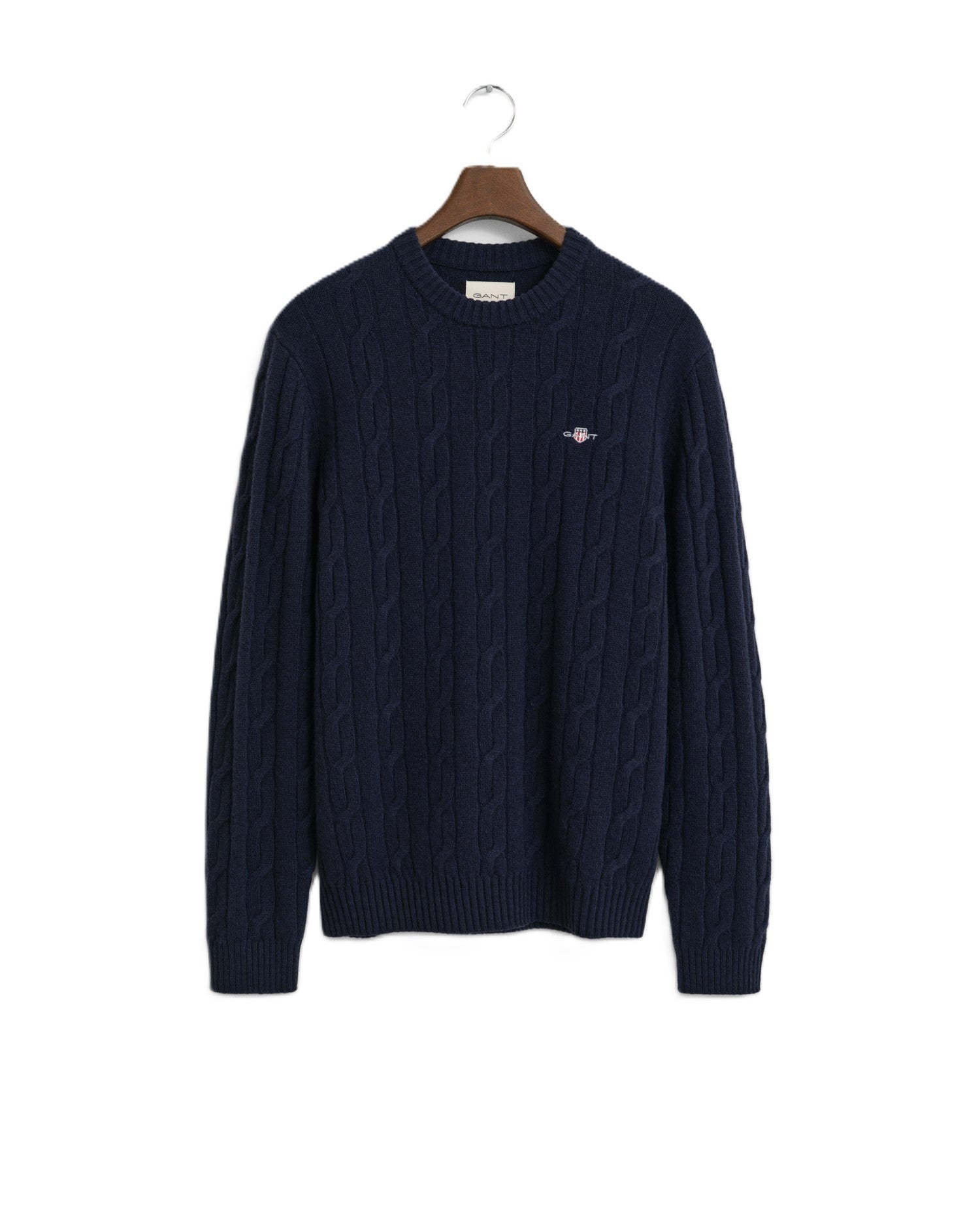 Navy Cable Knit Jumper