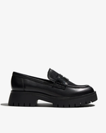 Load image into Gallery viewer, Black Leather Loafer

