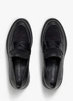 Load image into Gallery viewer, Black Leather Loafer
