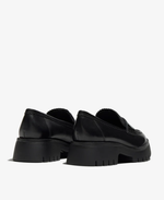 Load image into Gallery viewer, Black Leather Loafer
