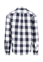 Load image into Gallery viewer, Navy Check Flannel Shirt

