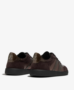 Brown Metallic Detail Trainer