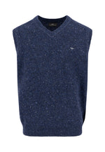 Load image into Gallery viewer, Navy Donegal Slipover
