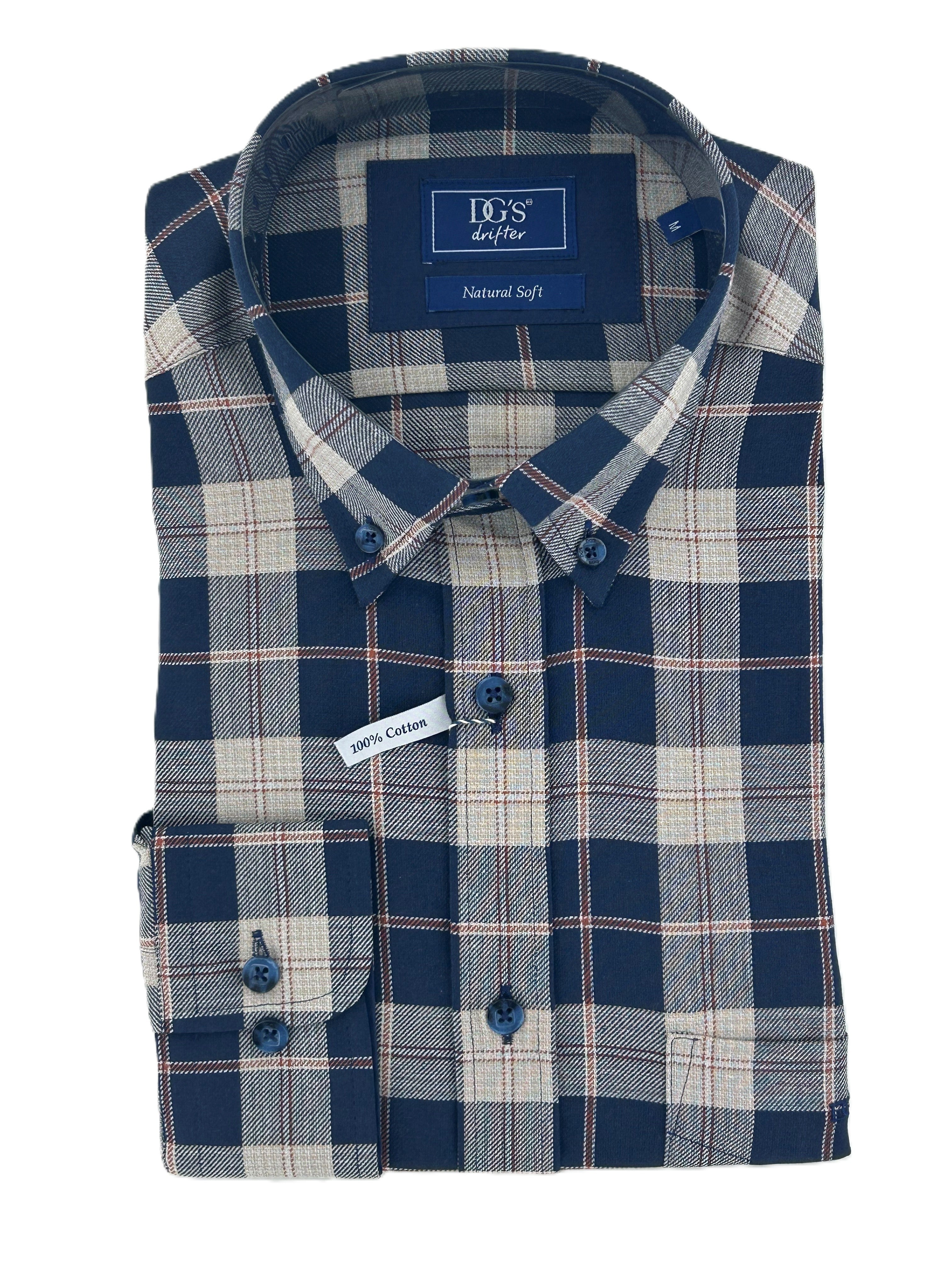 Blue Check Shirt