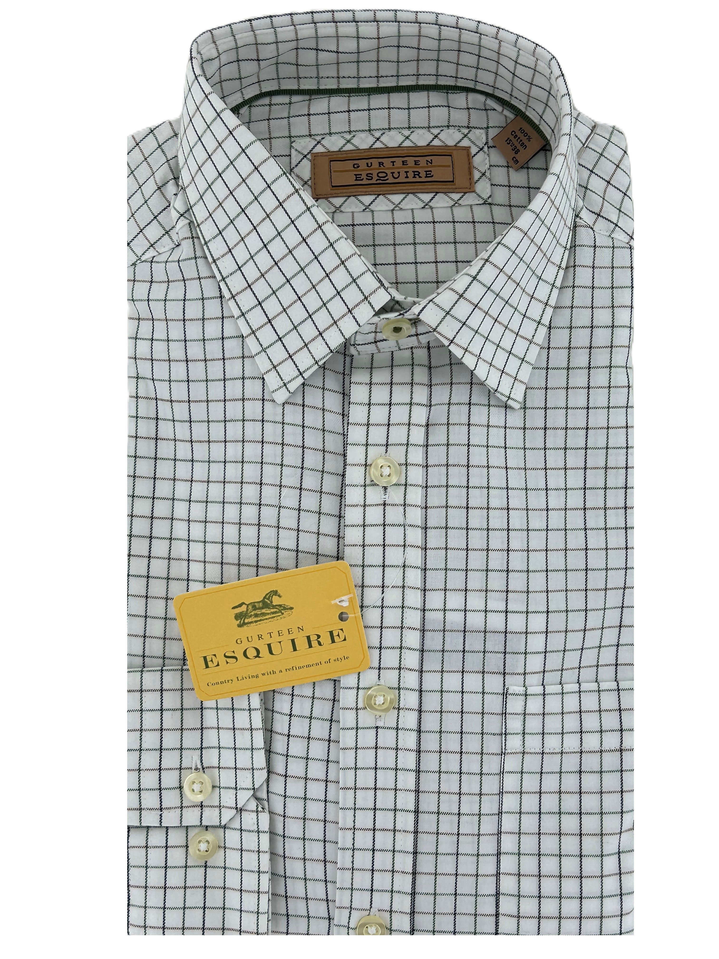 Green Tattersall Esquire Shirt