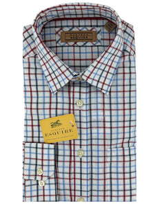 Red Tattersall Esquire Shirt