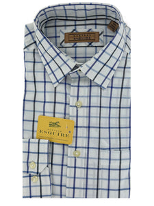 Blue Tattersall Esquire Shirt