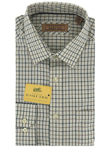 Taupe Tattersall Esquire Shirt