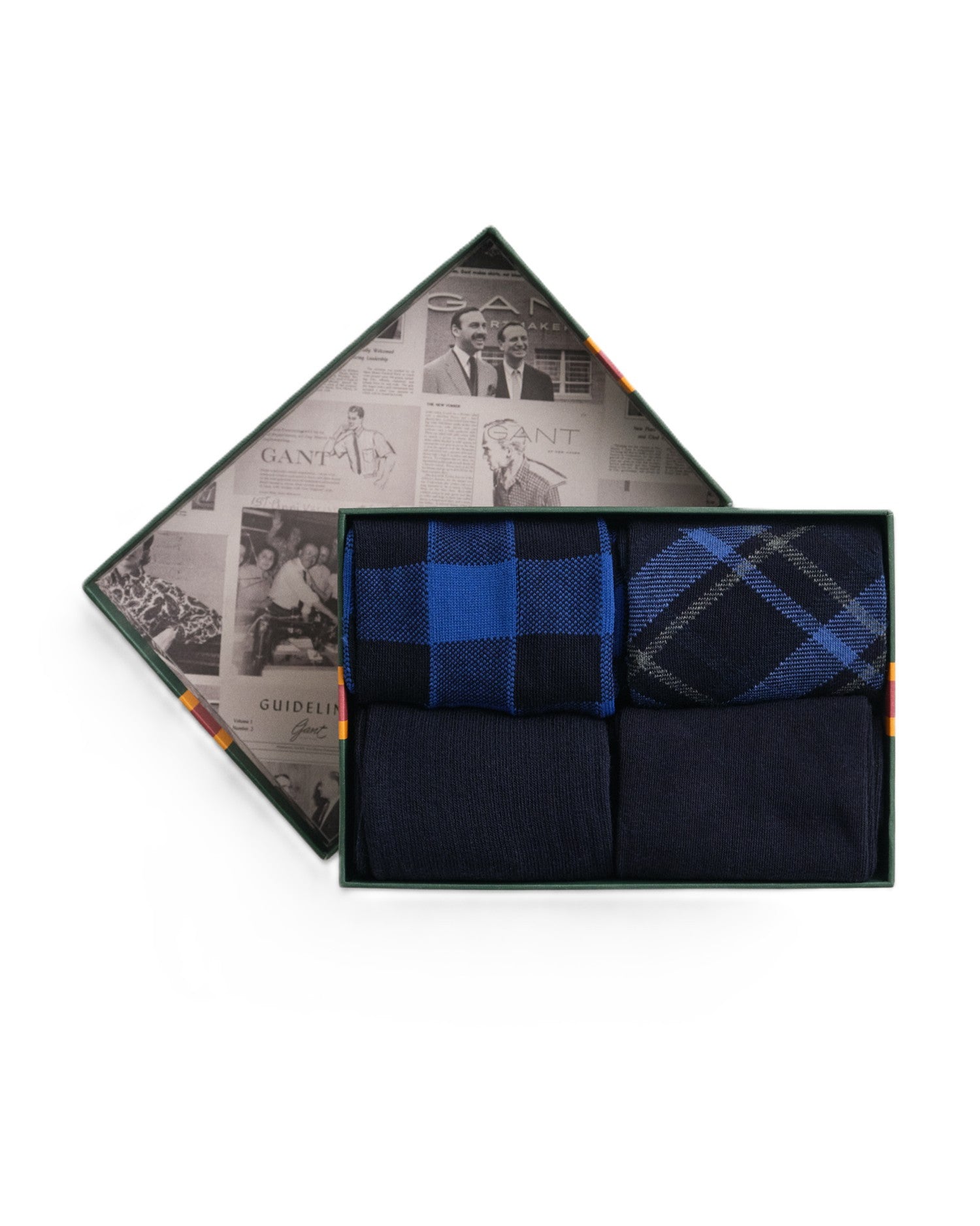 Marine Gift Box of Four Socks