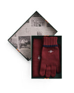 Load image into Gallery viewer, Red Hat &amp; Glove Gift Box
