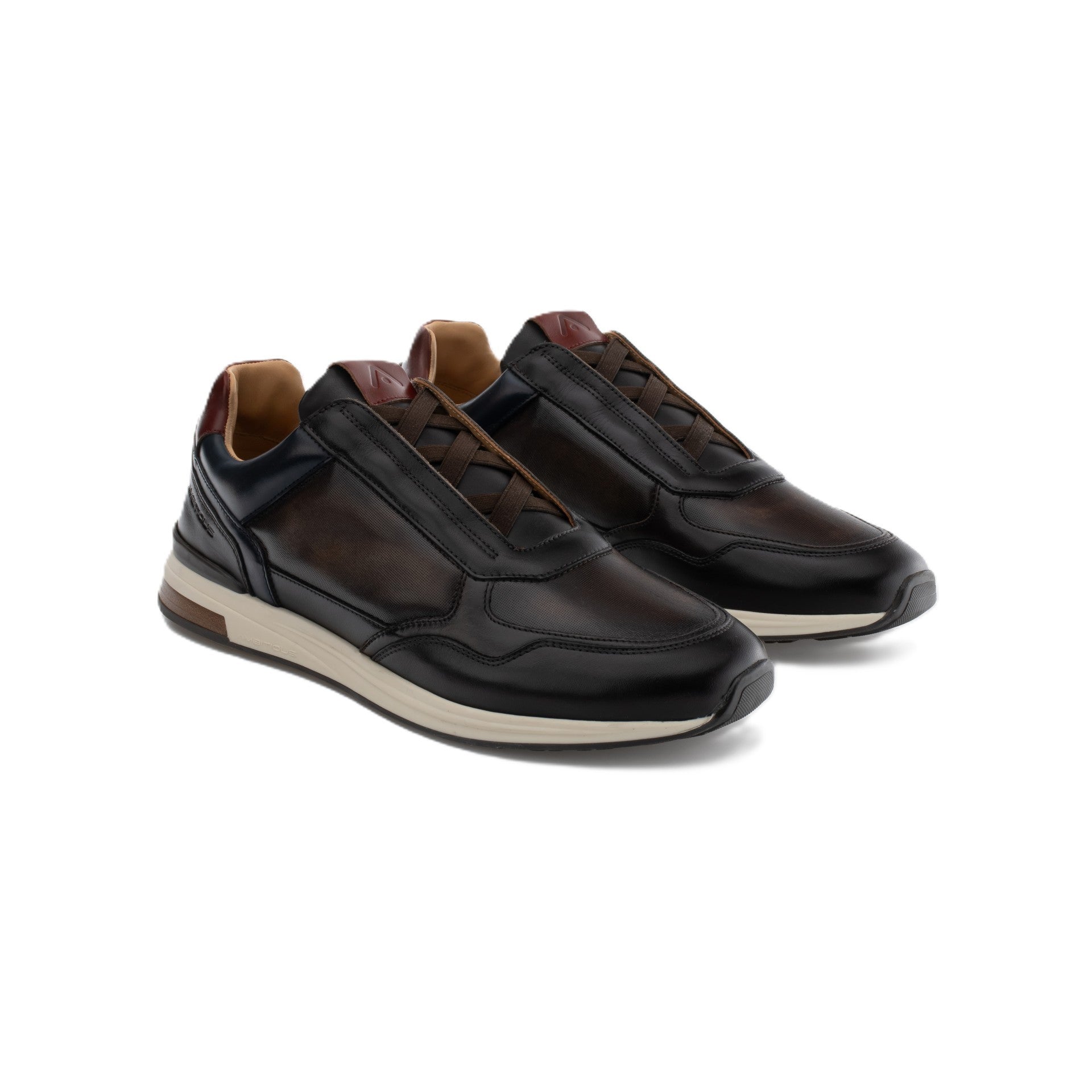 Brown Pull On Trainers