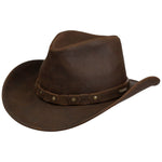 Load image into Gallery viewer, Cognac Western Hat

