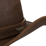 Load image into Gallery viewer, Cognac Western Hat
