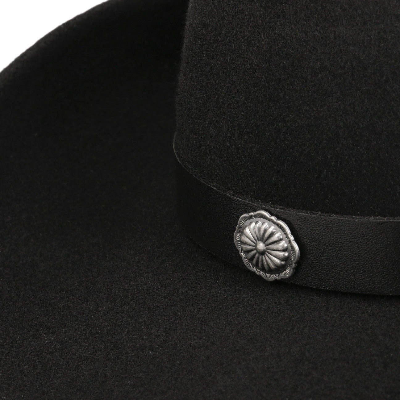 Black Western Woolfelt Hat