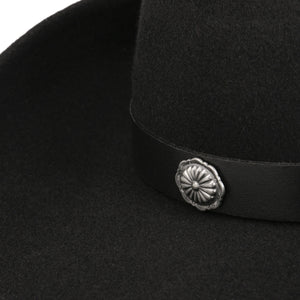 Black Western Woolfelt Hat