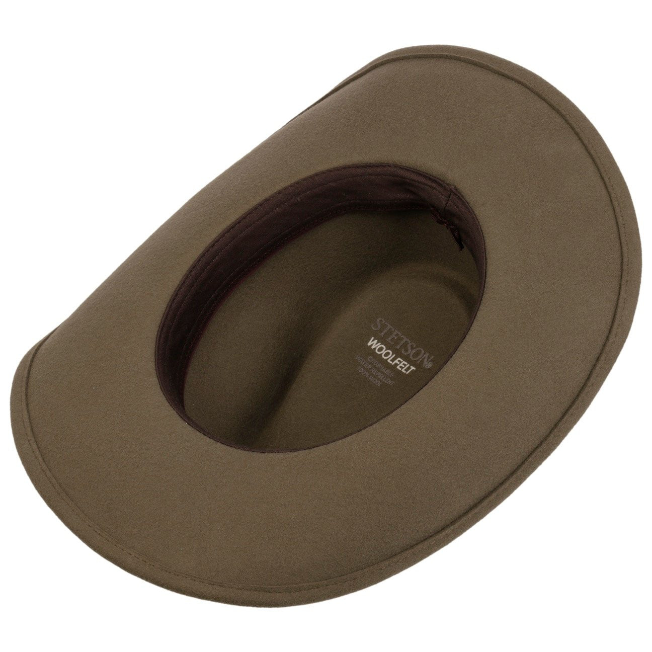 Taupe Western Woolfelt Hat