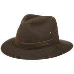 Load image into Gallery viewer, Dark Brown Waxed Cotton Hat
