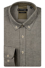 Load image into Gallery viewer, Green Houndstooth Check Shirt
