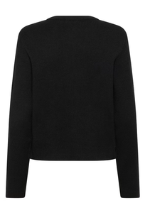 Black Pearl Bow Cardigan