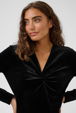 Load image into Gallery viewer, Black Velvet Dress

