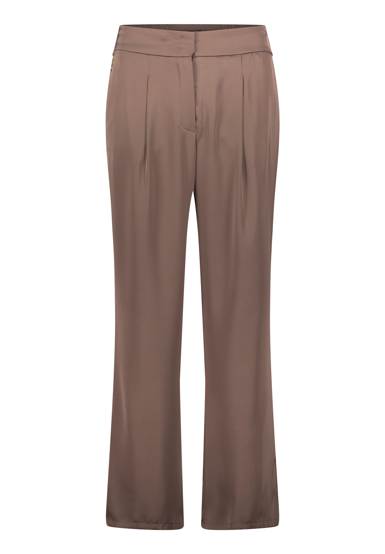 Mocha Satin Trousers