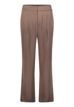Load image into Gallery viewer, Mocha Satin Trousers
