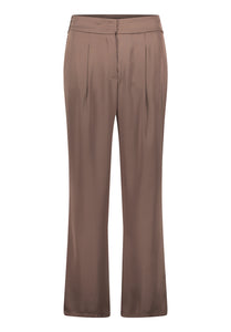 Mocha Satin Trousers