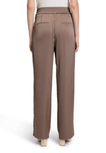 Load image into Gallery viewer, Mocha Satin Trousers

