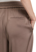 Load image into Gallery viewer, Mocha Satin Trousers
