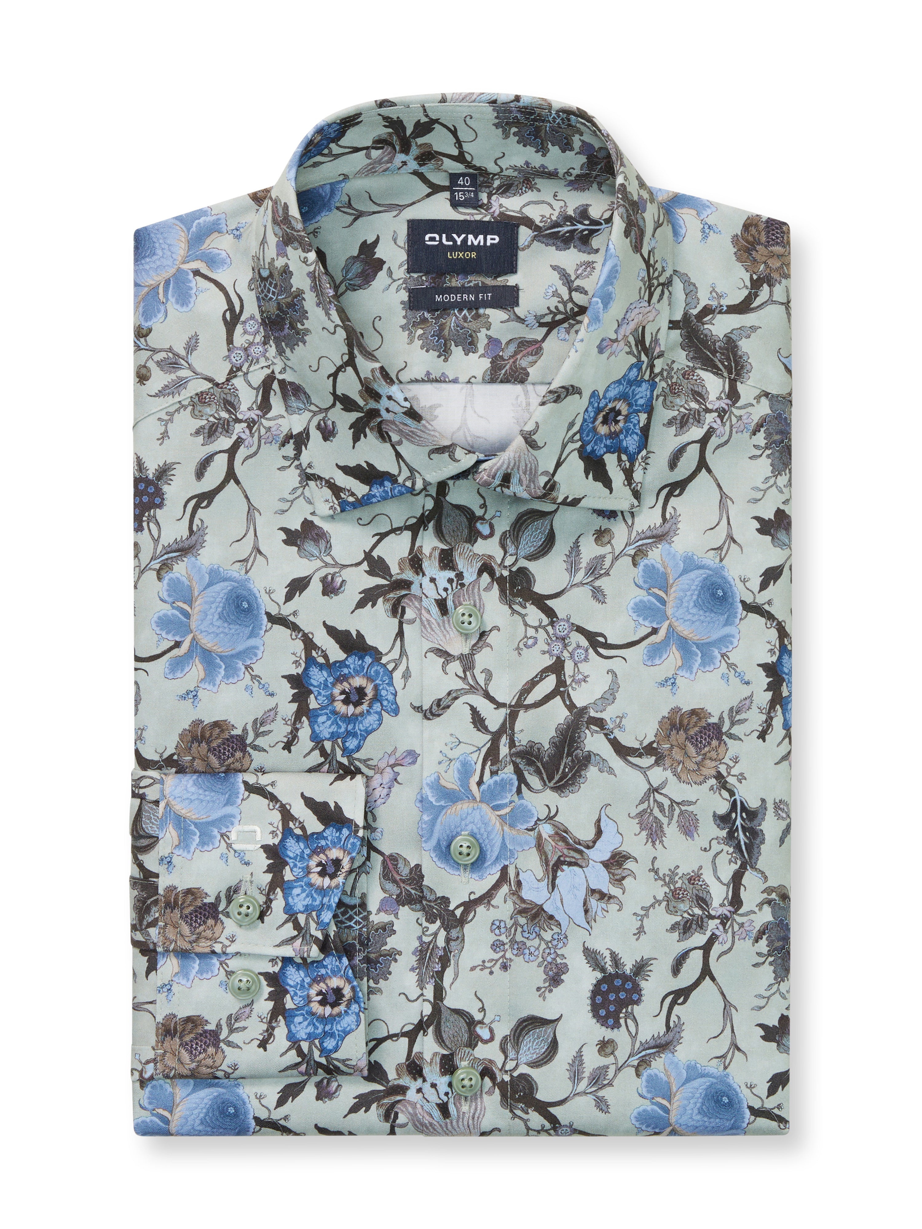 Green Luxor Print Shirt