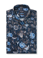 Load image into Gallery viewer, Navy Luxor Print Shirt
