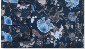 Navy Luxor Print Shirt