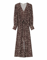 Load image into Gallery viewer, Chocolate Printed Dress

