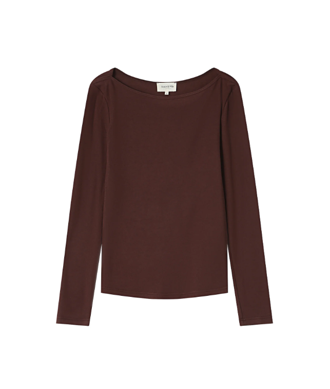 Chocolate Slim Fit Top
