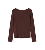 Load image into Gallery viewer, Chocolate Slim Fit Top
