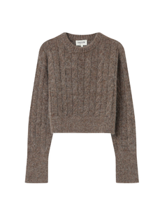 Mocha Fluffy Jumper