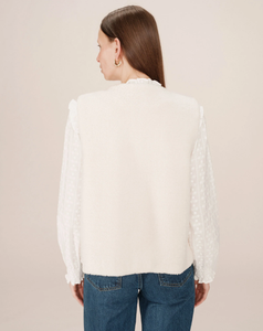 Cream Teddy Gilet
