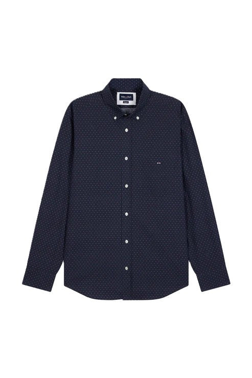 Marine Neat Print Shirt