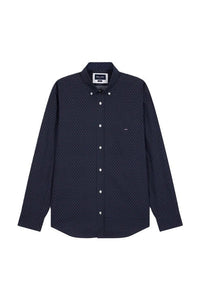 Marine Neat Print Shirt