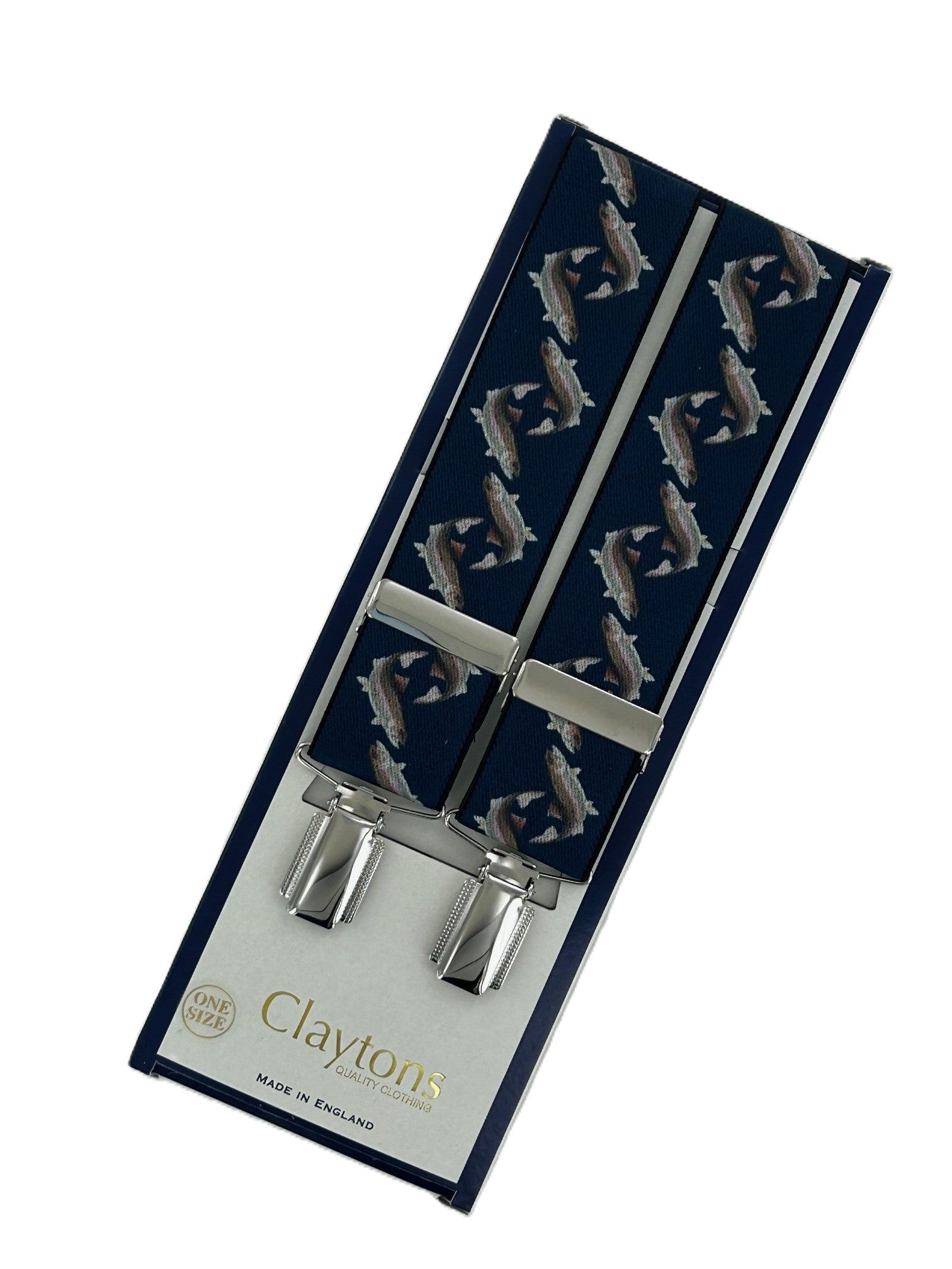 Navy Fish Braces